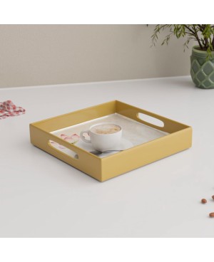 Square Wooden Tray