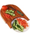 Curved Wooden Chopping Board