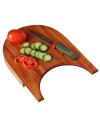 Curved Wooden Chopping Board
